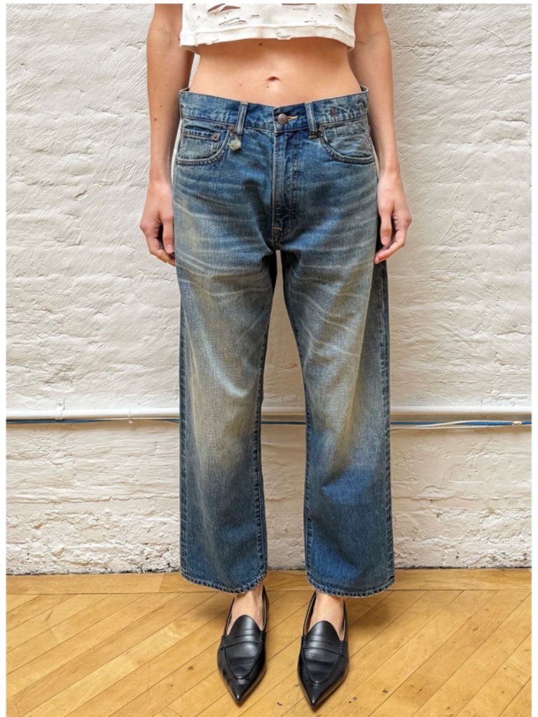 Nwt R13 X-Boyfriend Jeans - Depot Blue Boyfriend Causal Denim